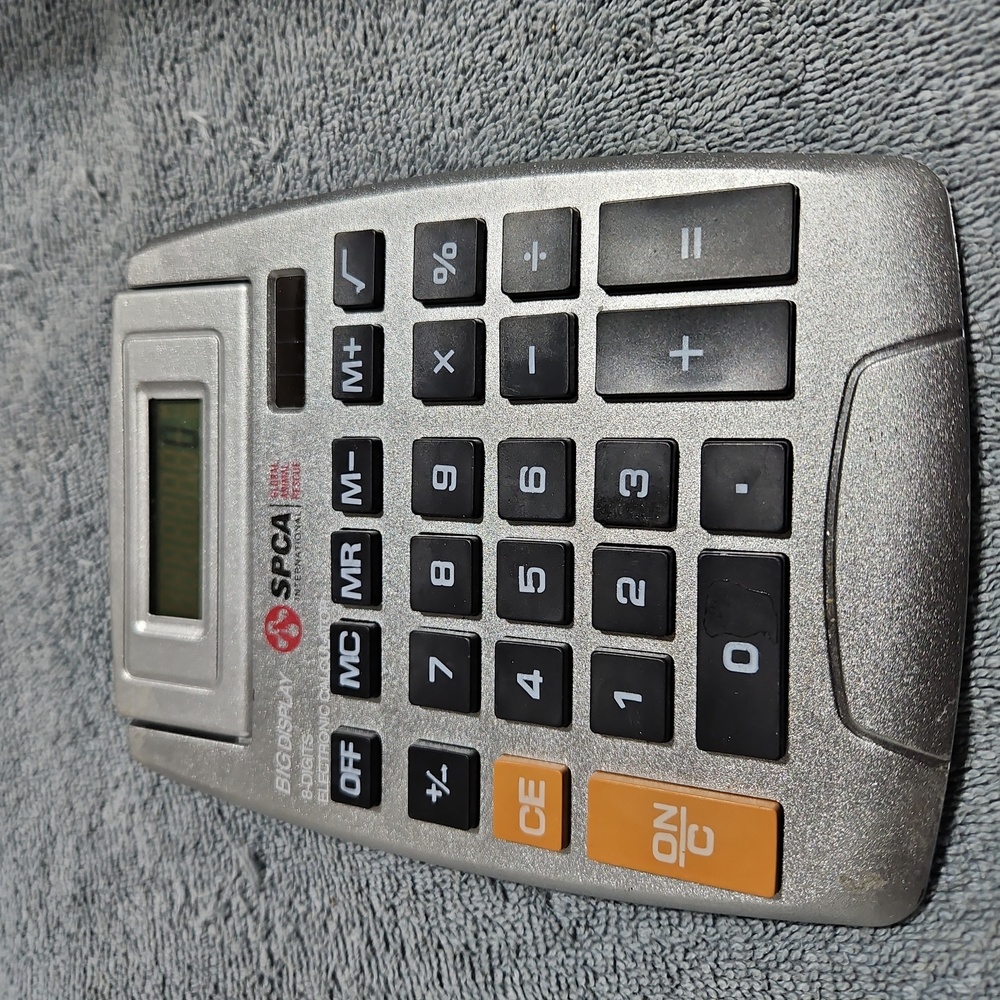 Big display calculator